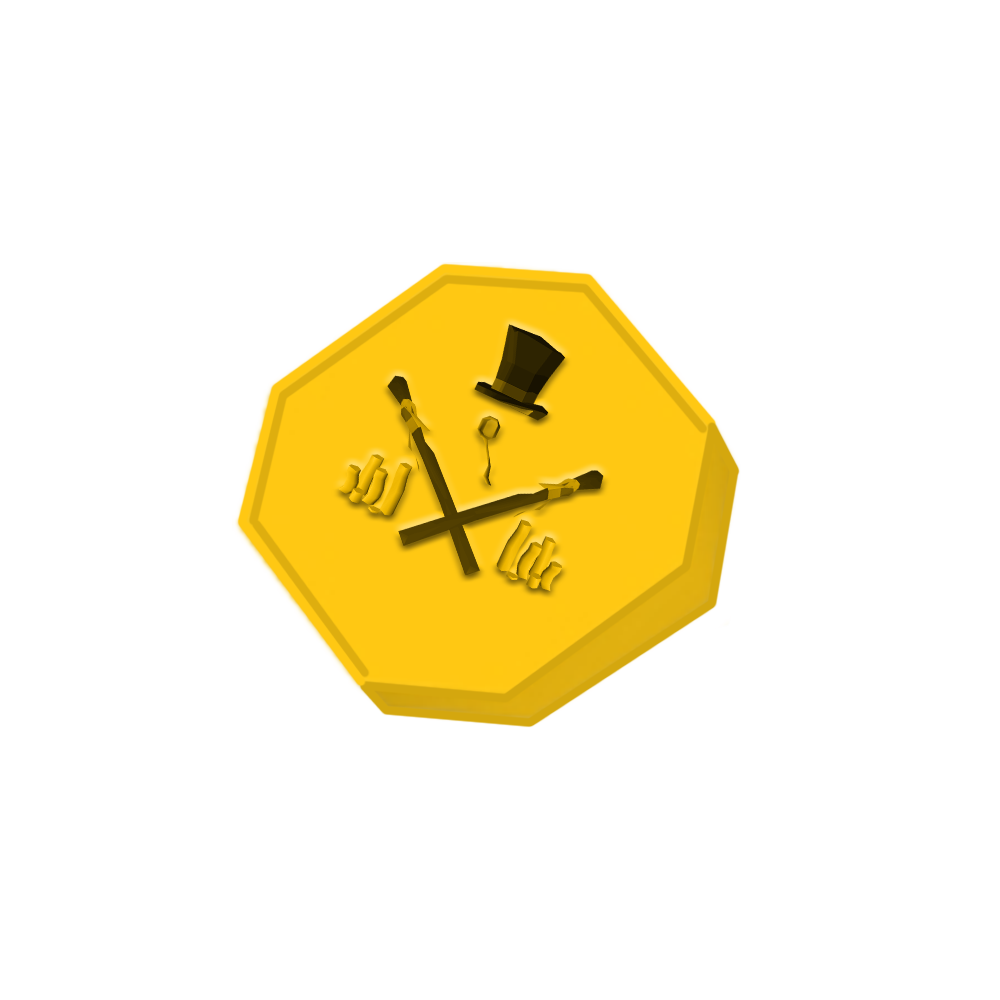 Falling coins